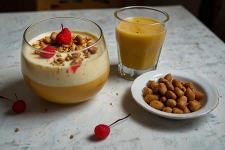 Default boza in turkish table with leblebi 2