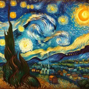 Van Gogh'un Yıldızlı Gece Tablosu ve Sembolleri